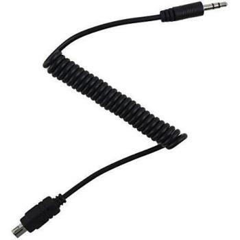 Greatangle 3.5mm-N3 / MC-DC2 Control Remoto del Obturador Conecte el Cable del Cable para Nikon D7500 D7200 D5600 D5500 D3300 D750 D610 Pixel