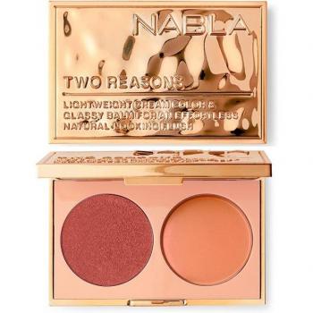 Dúo colorete en crema y bálsamo Two Reasons en tono Soft Nude - NABLA