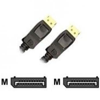 Cable de DisplayPort 2m - Video y Audio - Negro
