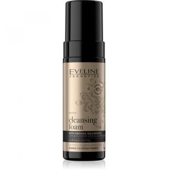 Eveline Cosmetics Organic Gold Moisturising and Soothing Cleansing Foam for Sensitive Skin 150 ml