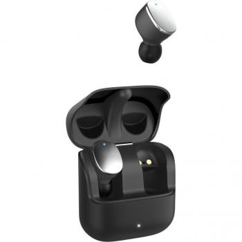 Auriculares In-Ear Hama Spirit Pure Bluetooth TWS Negros con Control Táctil y Estuche de Carga
