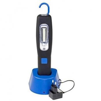 Lámpara de trabajo LED recargable 3W con imán y estación de carga, AS-SCHWABE 42417