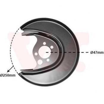Van Wezel 5824373 - Refuerzo para parachoques