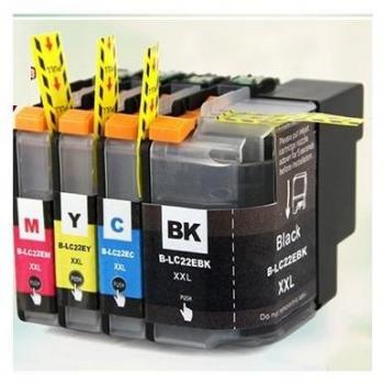 Cartucho de Tinta Compatible Brother LC22U / LC-22UY Amarillo 16ML para Brother MFC-J985DW/DCP-J785DW-1.2K