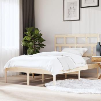 Estructura de cama de madera maciza 150x200 cm king size vidaXL