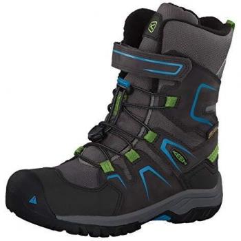 Keen Magnet/Blue, Zapatos de High Rise Senderismo Unisex Niños, Gris