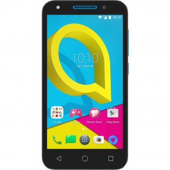 Smartphone Alcatel U5 4G, Dual SIM, 8GB de Memoria Interna, Cámara de 8MPx, Pantalla de 5, Color Azul y Negro