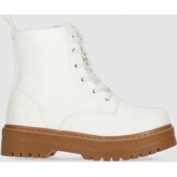 Chika10 Kids SUIZA 01 Botin Cordones Blanco/White