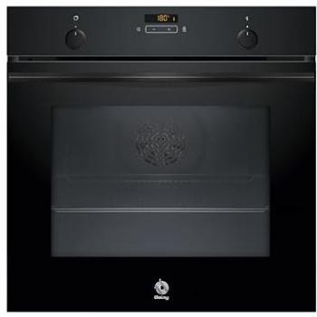 Balay 3HA5749N3 Multifunctional Pyrolytic Oven with Steam, 71L, Black Glass, A+ Class