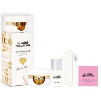 Milkshake Gel Manicure Kit by Le Mini Macaron - 1-Step DIY Glossy Gel Set