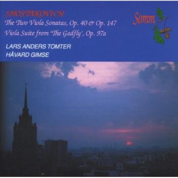 Shostakovich: Sonata para viola/Suite the Gadfly, para viola