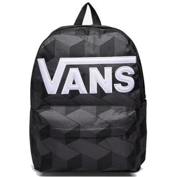 Mochila Vans Old Skool Drop V 22L Gris/Negro Carbón Blanco