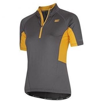 Tribesports Camiseta Women's Performance Cycling Jersey Ss Gris XS