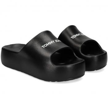 Sandalias Chancletas Tommy Hilfiger EN0EN02586 para Mujer en color Negro con Plataforma, Talla 39/40