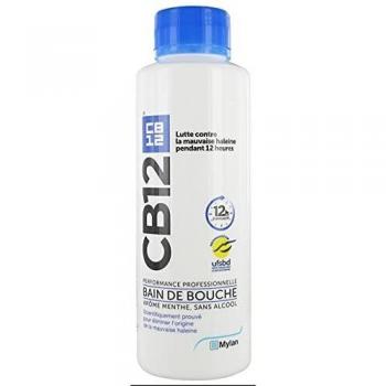 CB12 Enjuague Bucal 500 ml - Sabor Menta, Frescura Duradera