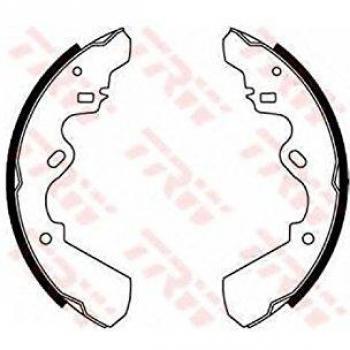 Juego de zapatas de freno TRW GS6190 para Renault y Peugeot