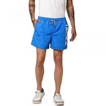 Jack & Jones JJIARUBA JJSWIMSHORTS AKM Jones STS Bañador para Hombre, Azul, S