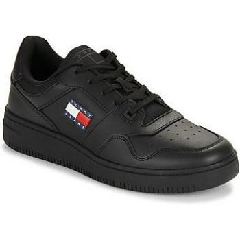 Tommy Jeans Basket Low Men's Sneakers - Black - Size: 8