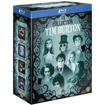 La Collection Tim Burton - Charlie et la chocolaterie + Les noces funèbres + Sweeney Todd + Dark Shadows [Francia] [Blu-ray]