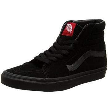 Vans Sk8-Hi Black High-Top Sneakers for Women - Size 43