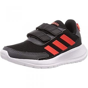 adidas RUNFALCON 2.0 C, Zapatillas de Running, NEGBÁS/Rojsol/FTWBLA, 32 EU