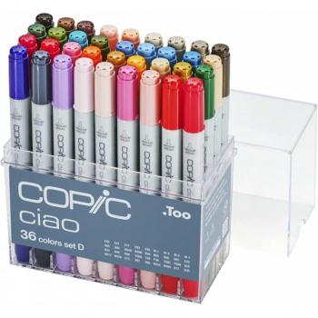 Copic Ciao Markers Set of 36 - Set D