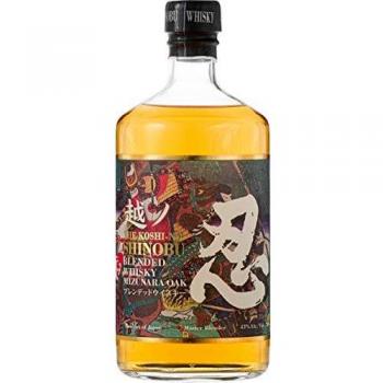 Whisky Blended Shinobu Mizunara Oak Finish 43% 0,7l en caja regalo
