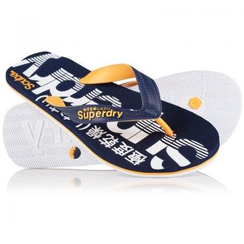 Scuba Flip Flop - Black-Black-Hazard Orange