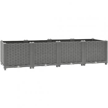 vidaXL Raised Bed 160x40x38 cm Polypropylene