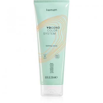 Kemon Yo Cond Hair Dye Conditioner 250ml - Acondicionador tonificante para refrescar el color Copper, 250 ml