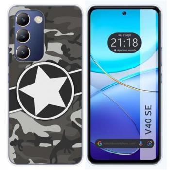Funda de Silicona Camuflaje 02 para Vivo V40 SE 5G