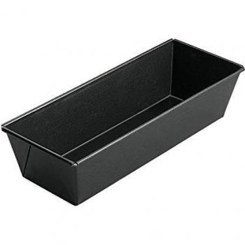 Metaltex Dolceforno Molde plumcake, Acero, Negro, 26 cm