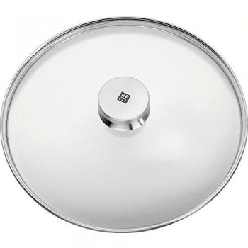 Zwilling 40990-928 - Tapa de Acero Inoxidable y Vidrio, Transparente, 28 cm