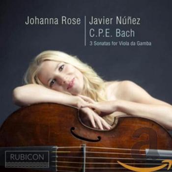 3 Sonatas For Viola Da Gamba - Carl Philipp Emanuel Bach