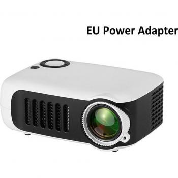 Mini Proyector Portátil 1080P con Soporte para Trípode, HDMI, LCD, Tarjeta Micro SD y USB para Cine en Casa