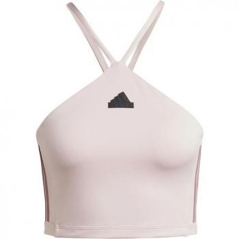Camiseta adidas Tiro Cut Summer Triangle 3 bandas mujer rosa