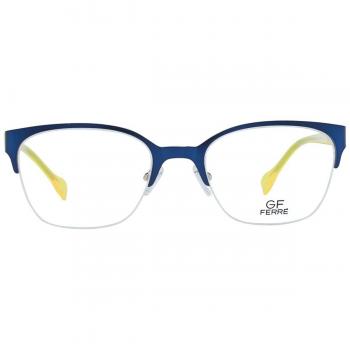 Gianfranco Ferre GFF0091 003 Men's Eyeglasses Blue Size 53 - Blue Light Block Available
