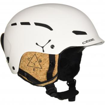 Cébé Dusk Cascos de ski, Unisex Adulto, Matte White Cork, Large 59-61 cm