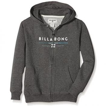 Billabong Unity Tri-Sudadera con capucha y cremallera para niño Dark Grey Heather FR: 16 años