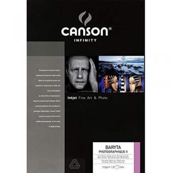 Canson Infinity Baryta Photo II Satin Paper, A3+ (310 g/m², 25 Sheets)