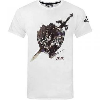 Conjunto de pijama masculino The Legend Of Zelda Blanco/Gris/Negro L