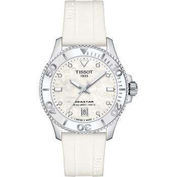 Tissot T-Sport Seastar 1000 Ladies Watch 36mm Mother Of Pearl T120.210.17.116.00