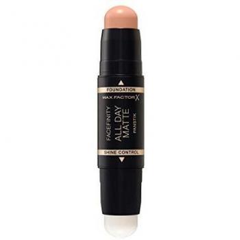 Max Factor All Day Matte 2-in-1 Foundation and Primer Stick, 55 Beige