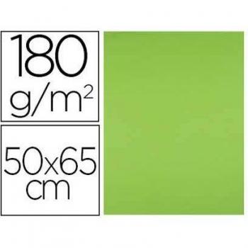 Cartulina 50x65cm 180g/m2 Verde Pistacho