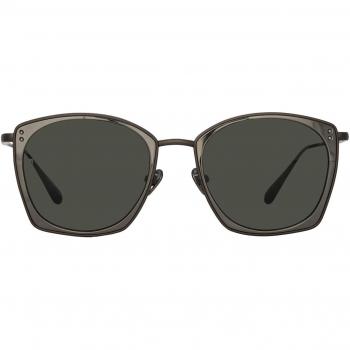 Linda Farrow MILO LFL1338 C9 Women’s Sunglasses Gunmetal Size 50