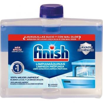 Finish Limpia Máquinas para Lavavajillas con Ambientador de Limón 250 ml