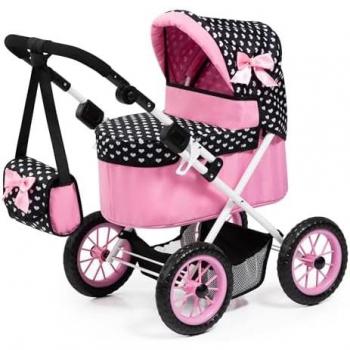 Cochecito de Muñecas Trendy Bayer Design Ajustable y Plegable con Bolsa