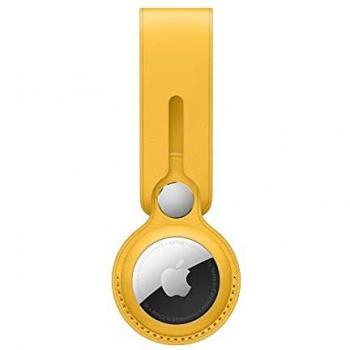 Apple Colgante de Piel para el AirTag - Amarillo cítrico