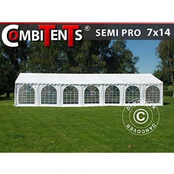 Carpa para Fiestas Semi Profesional Plus CombiTents® 7x14m Blanca