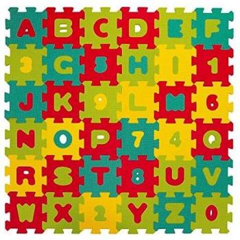 Ludi 1006 - Ordenador educativo, letras y números, 92 x 92 x 1.2 cm, surtido: modelos aleatorios